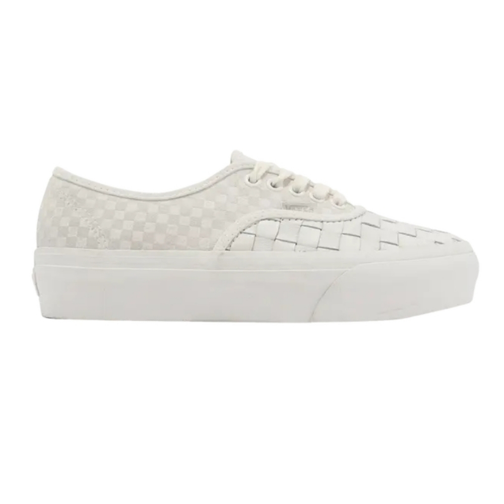 Vans Women's White Woven Sneakers